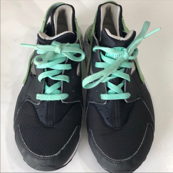 Nike Girls Preschool Huarache Run Running Shoes - Picture 2 of 9